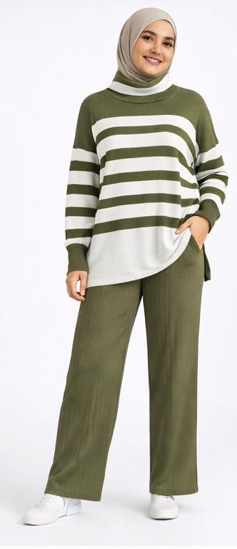 Comfort Striped Co-Ord Set