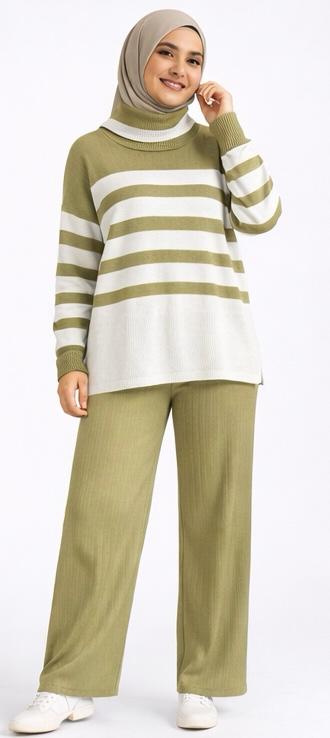 Comfort Striped Co-Ord Set