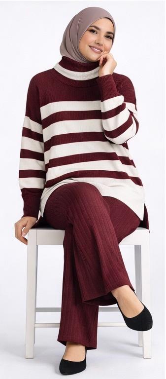 Comfort Striped Co-Ord Set