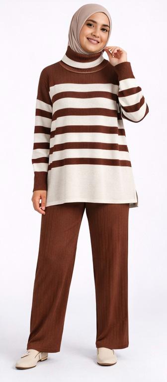 Comfort Striped Co-Ord Set