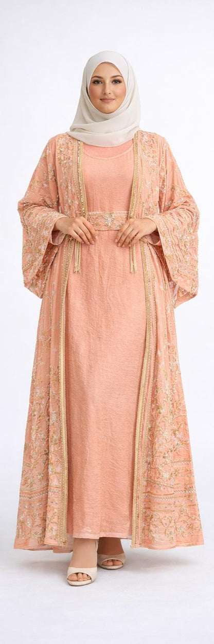 Blush Whisper Kaftan