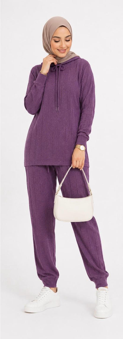 Midnight Knit Lounge Set