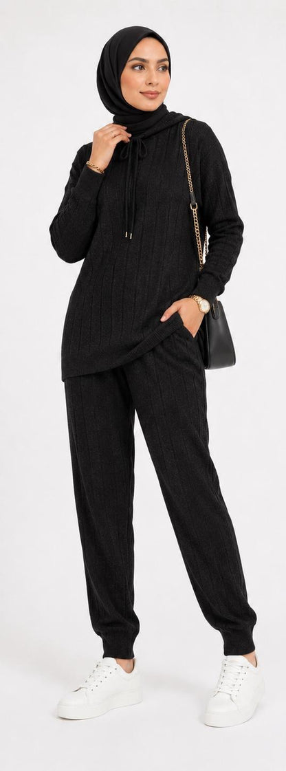 Midnight Knit Lounge Set