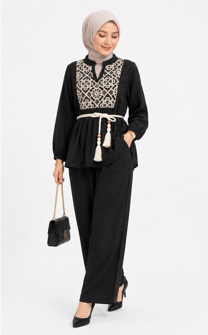 Rosewood Lace Co-Ord Set