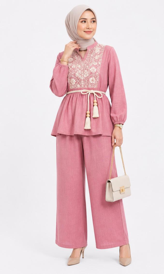 Rosewood Lace Co-Ord Set