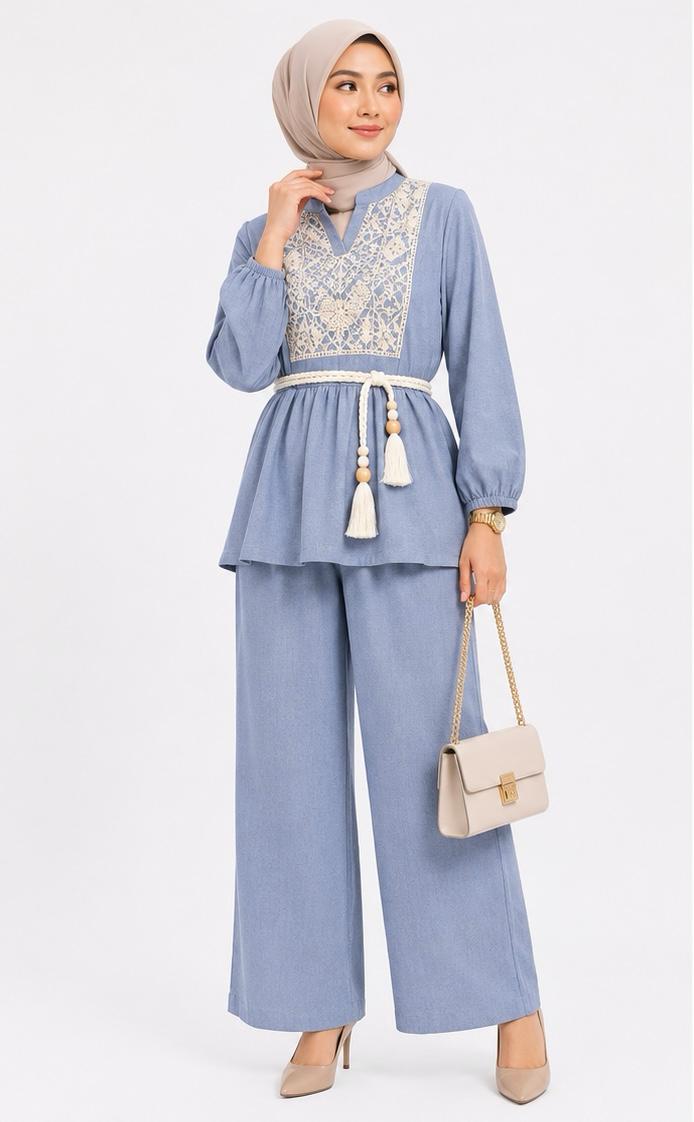 Rosewood Lace Co-Ord Set