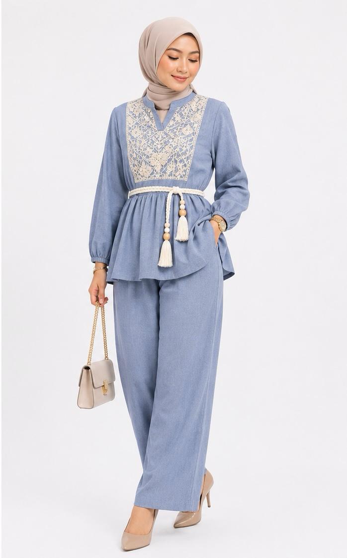 Rosewood Lace Co-Ord Set
