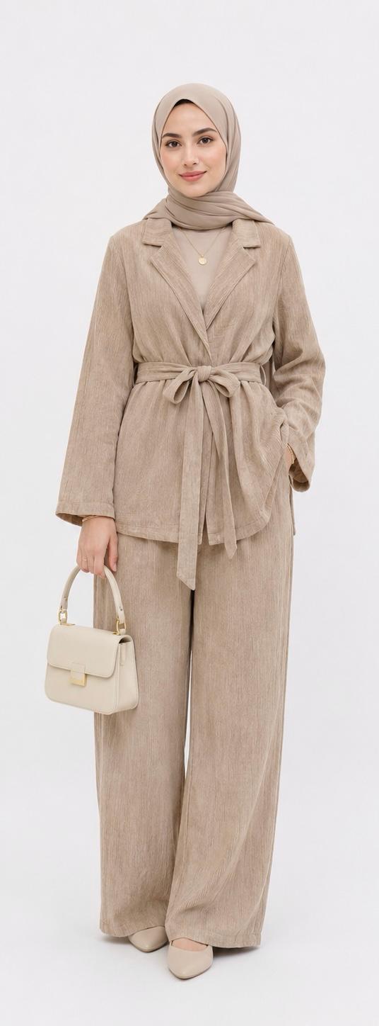 Earth tones textured set