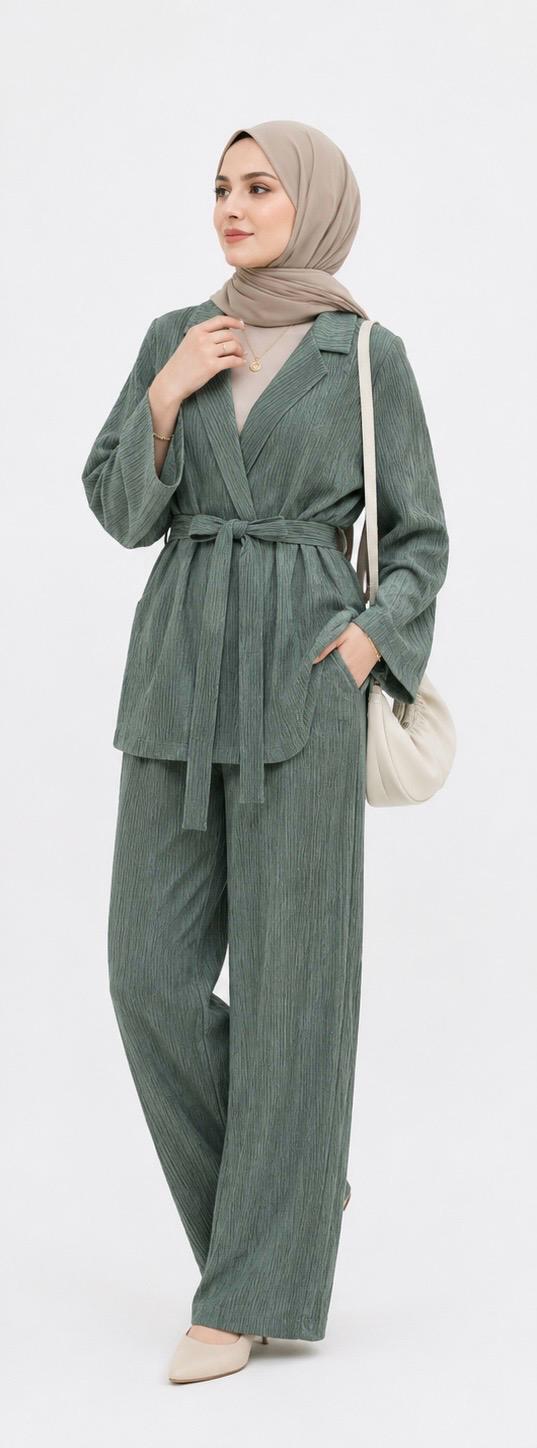Earth tones textured set