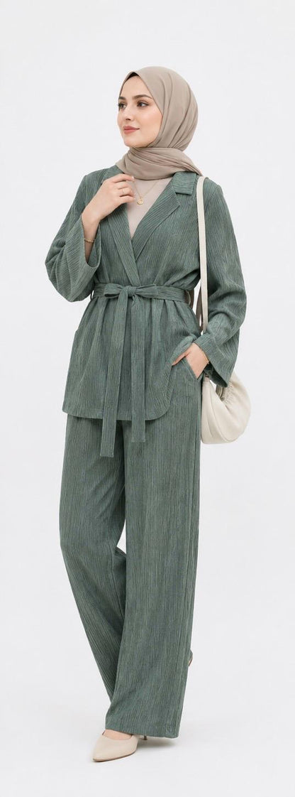 Earth tones textured set