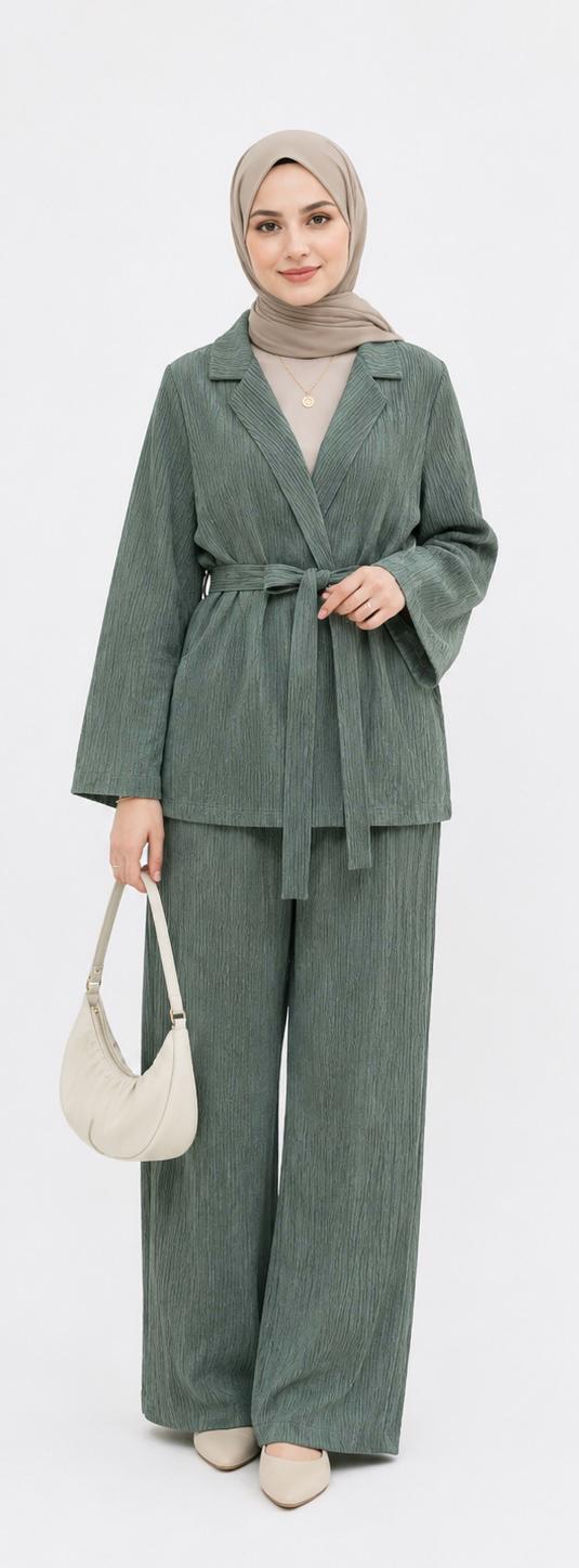Earth tones textured set