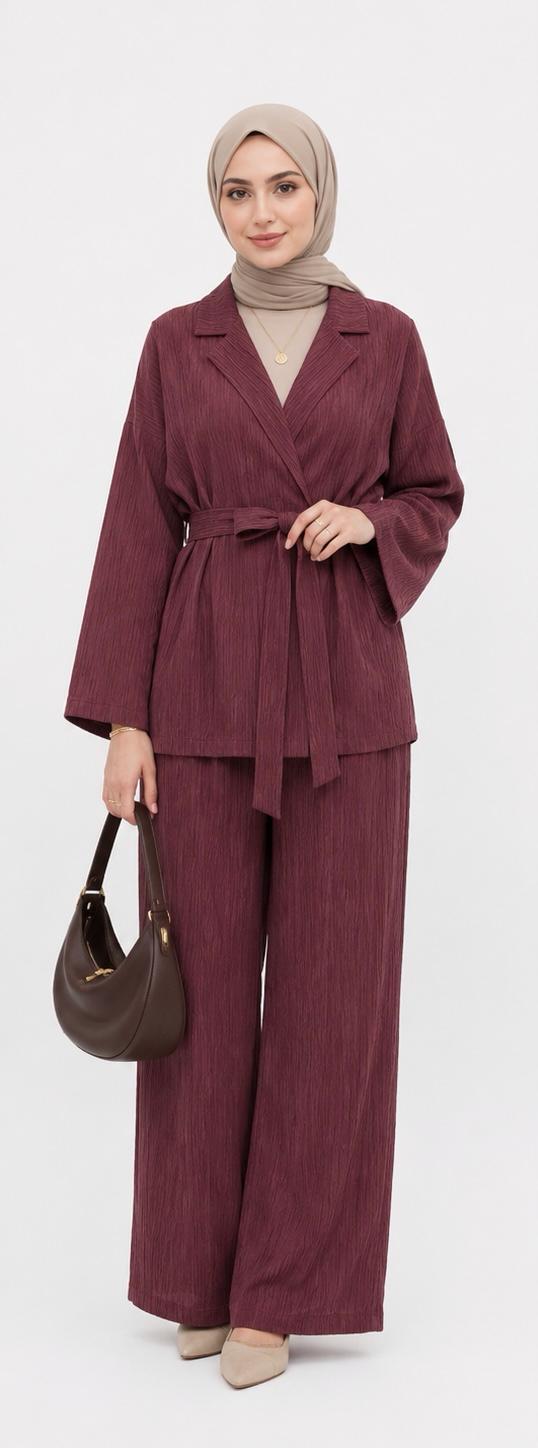 Earth tones textured set