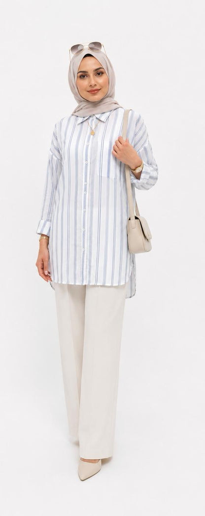 Stripe Tunic Shirt
