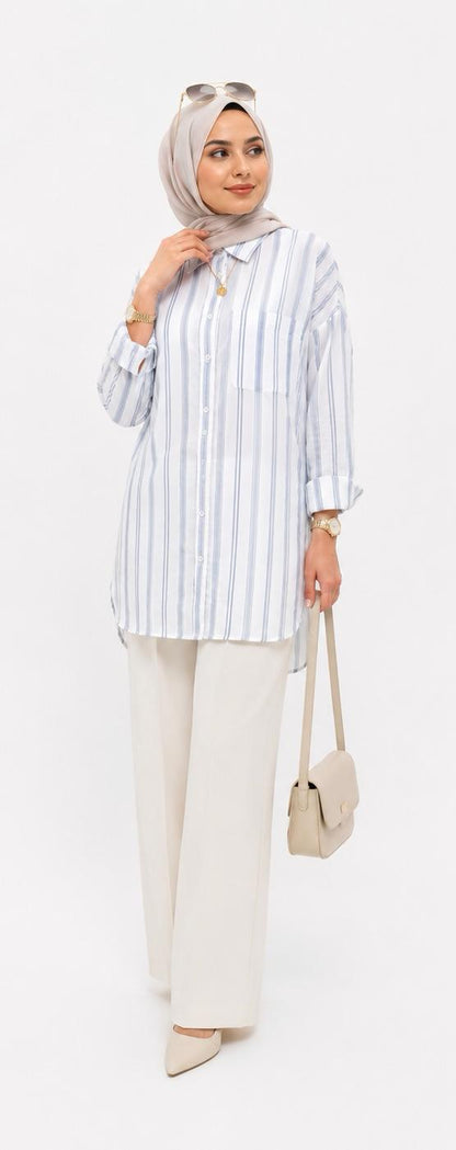 Stripe Tunic Shirt