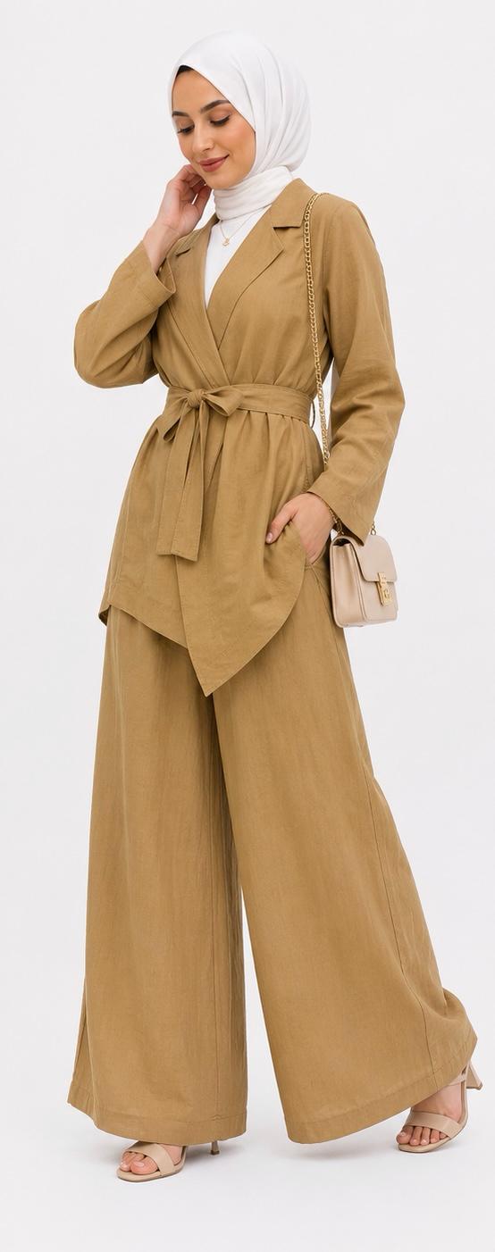 Belted Wrap Set