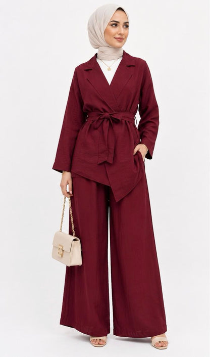 Belted Wrap Set
