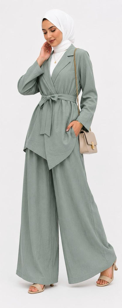Belted Wrap Set