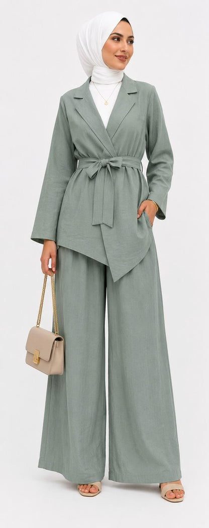 Belted Wrap Set