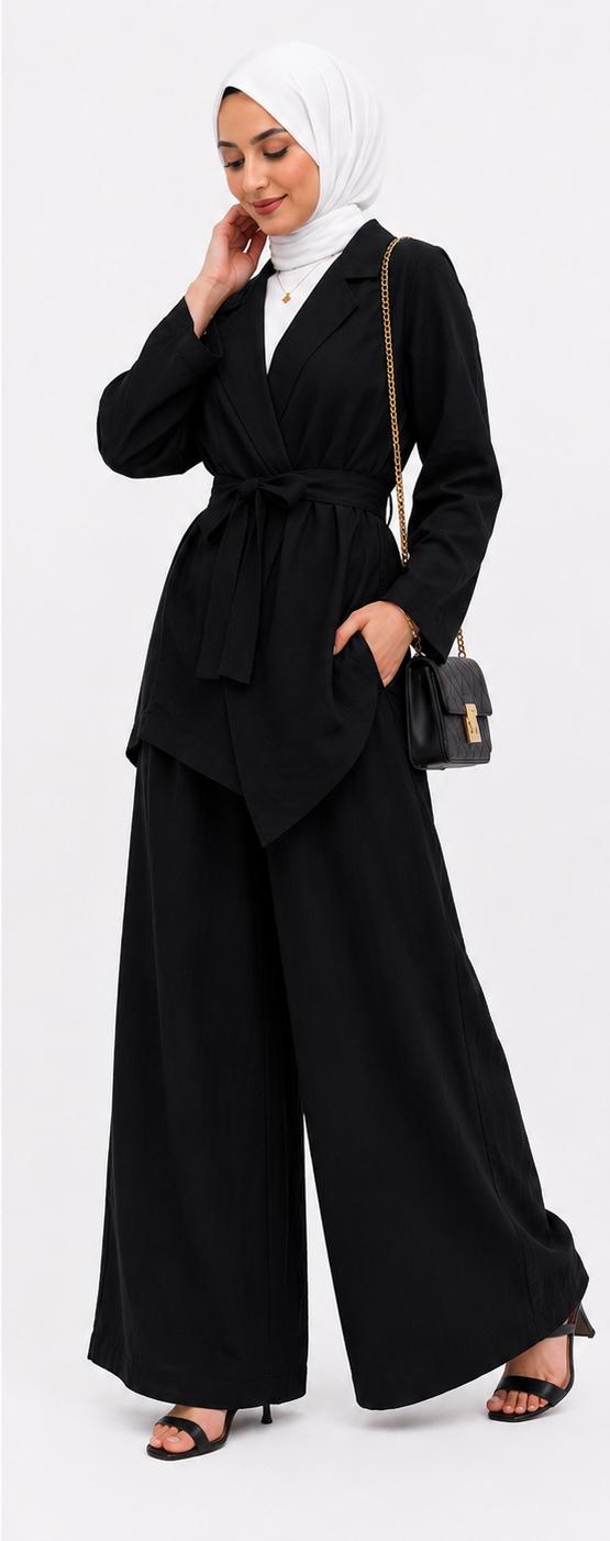 Belted Wrap Set