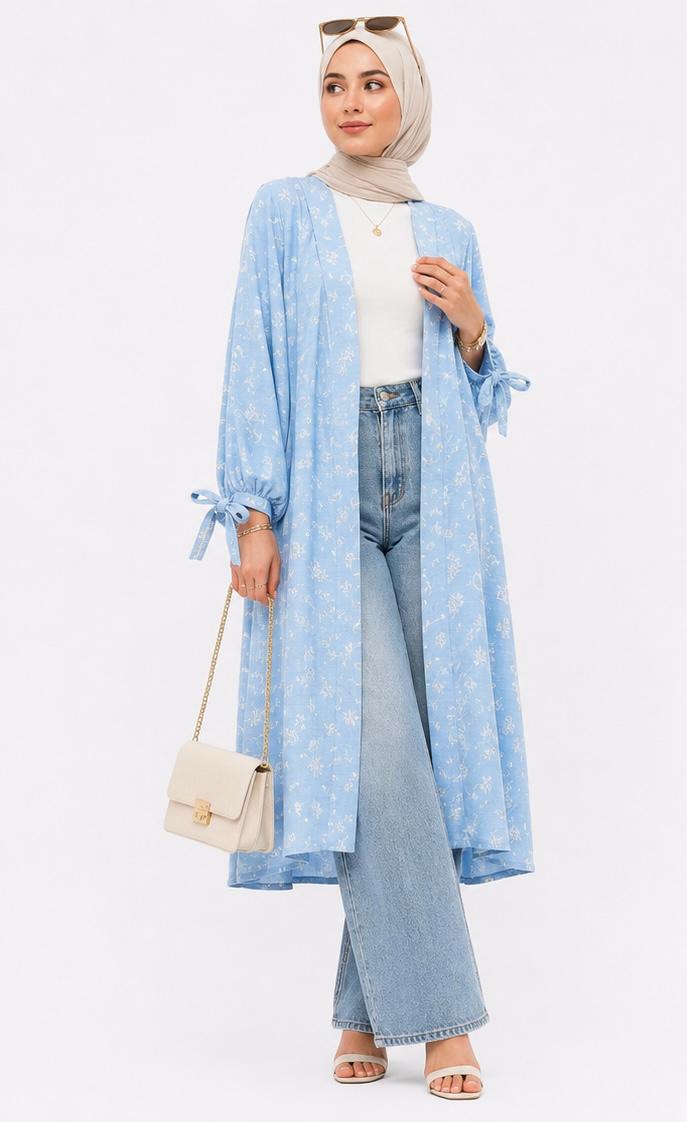 Botanical Drape Kimono
