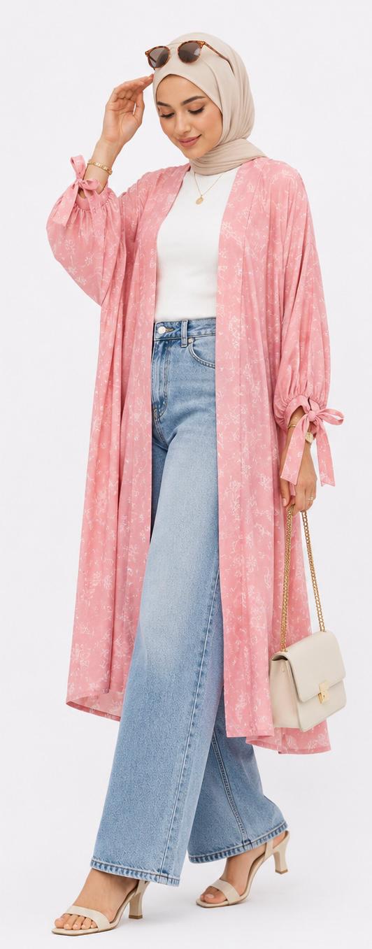 Botanical Drape Kimono