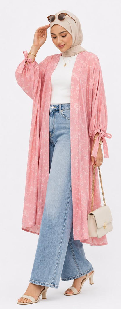 Botanical Drape Kimono