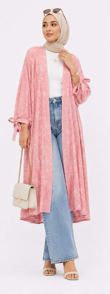 Botanical Drape Kimono
