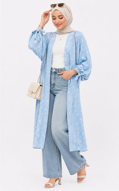 Botanical Drape Kimono