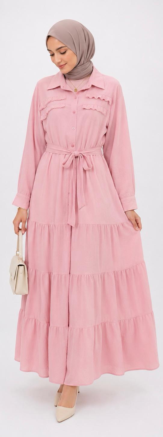 Tiered Ruffle Maxi Dress
