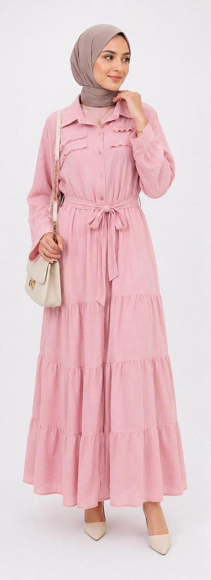 Tiered Ruffle Maxi Dress