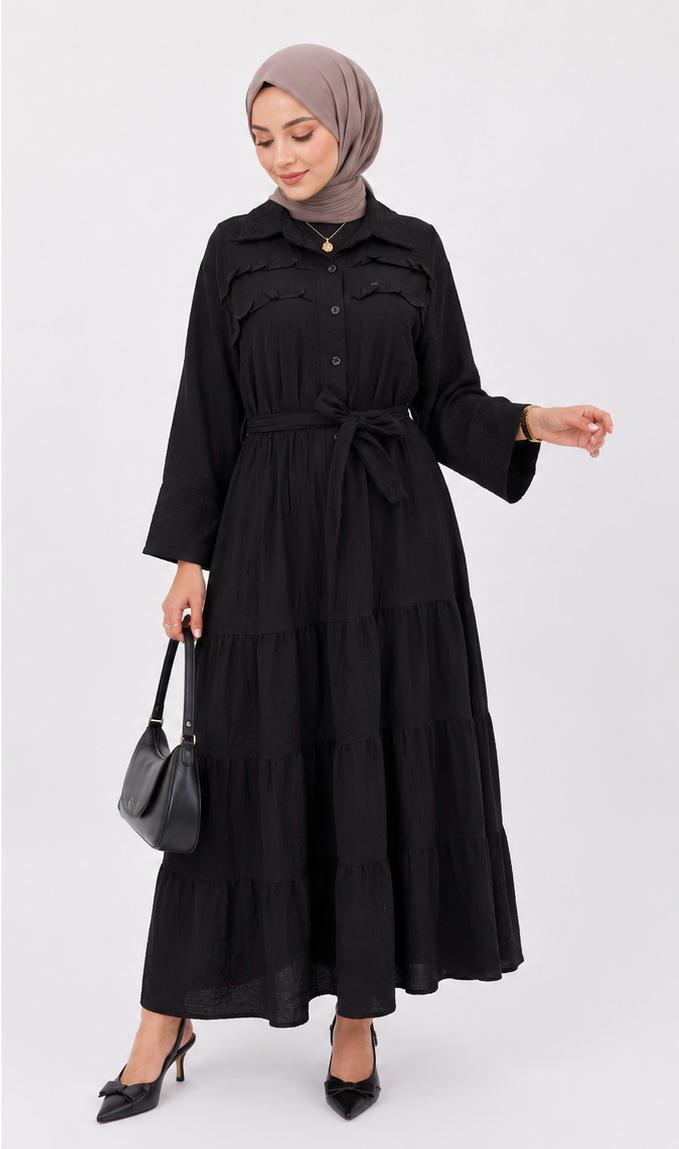Tiered Ruffle Maxi Dress