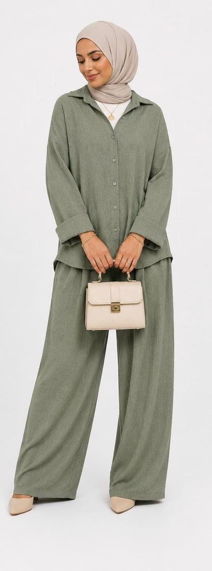 Crinkle Co-Ord Set