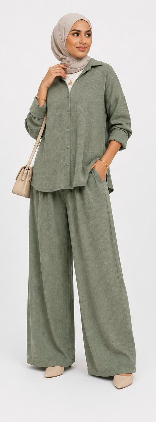 Crinkle Co-Ord Set