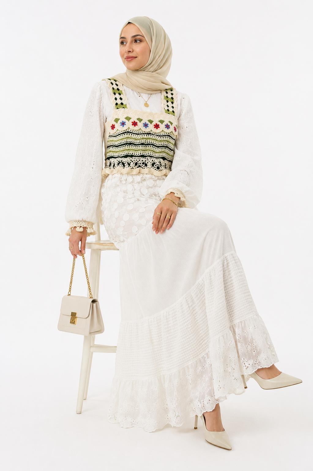 Crochet Maxi Dress
