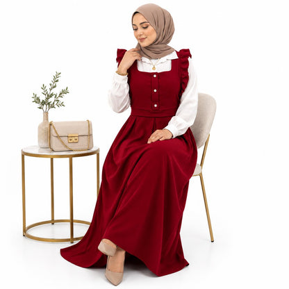 Ruffle Maxi Dress