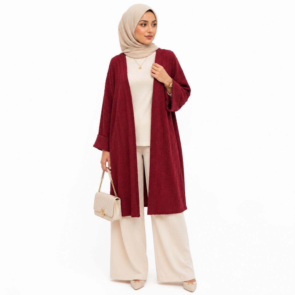 Anglaise Textured Kimono