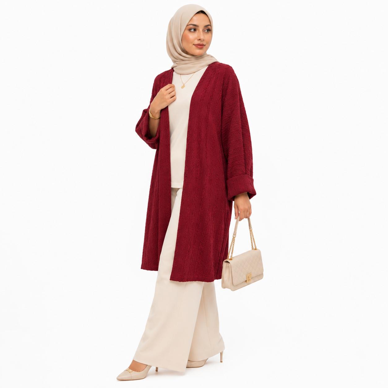 Anglaise Textured Kimono