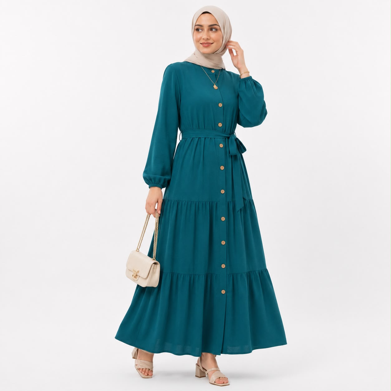 Tiered Maxi Dress