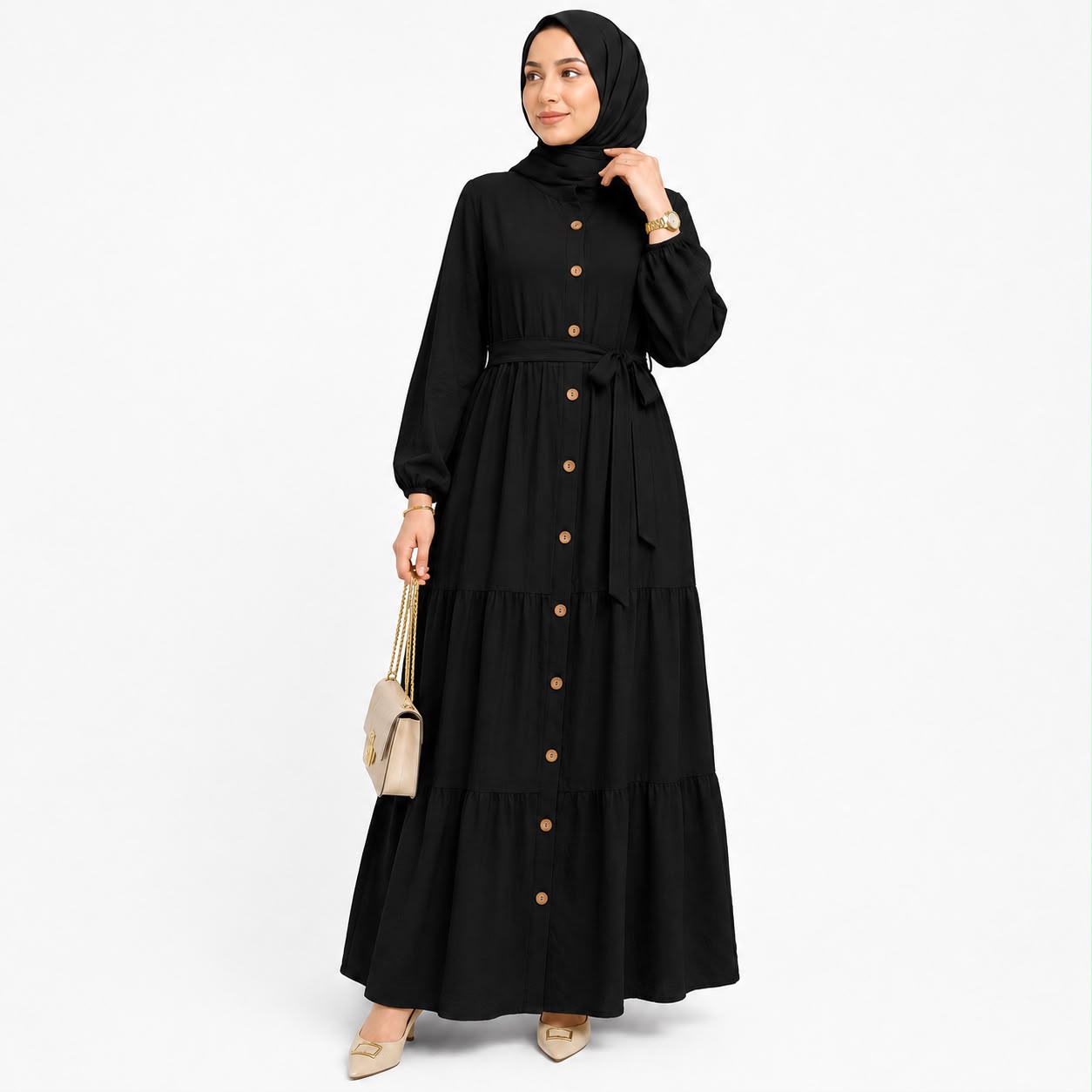 Tiered Maxi Dress