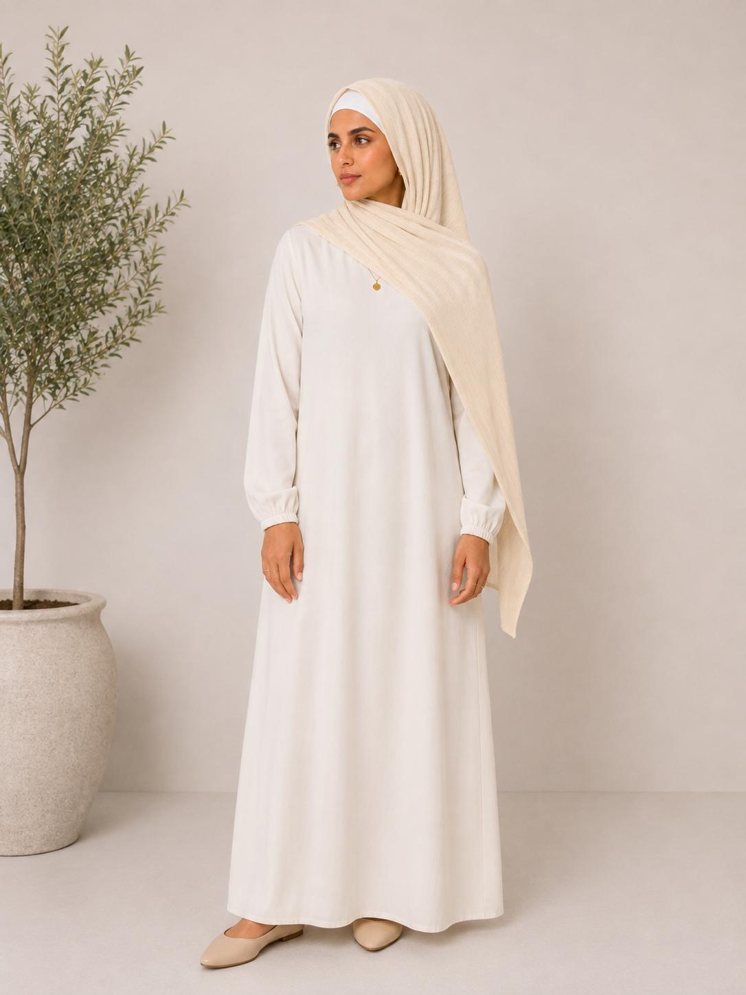 Kuwaiti Crinkled Hijab