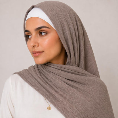 Kuwaiti Crinkled Hijab