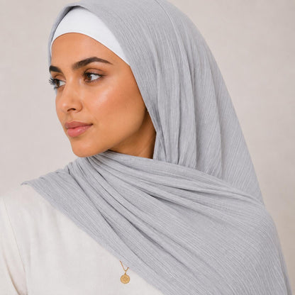 Kuwaiti Crinkled Hijab