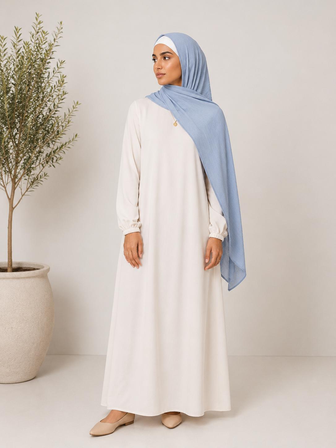 Kuwaiti Crinkled Hijab