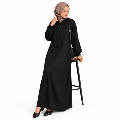 Button-down Maxi Dress