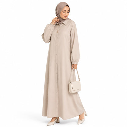 Button-down Maxi Dress