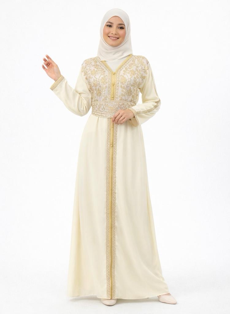 Gilded Flow Abaya