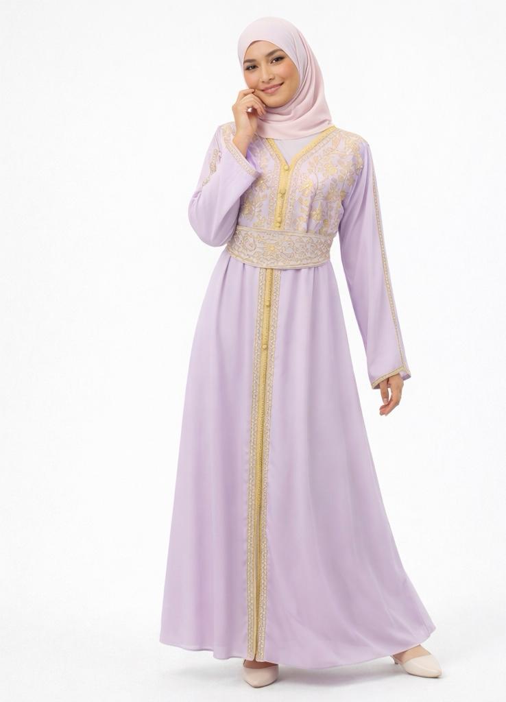 Gilded Flow Abaya