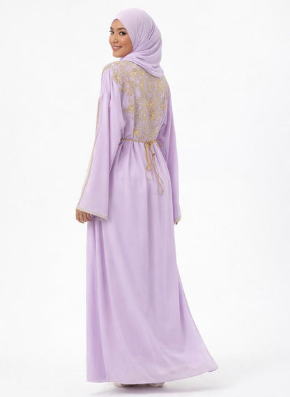 Gilded Flow Abaya