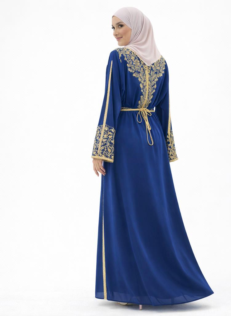 Gilded Flow Abaya