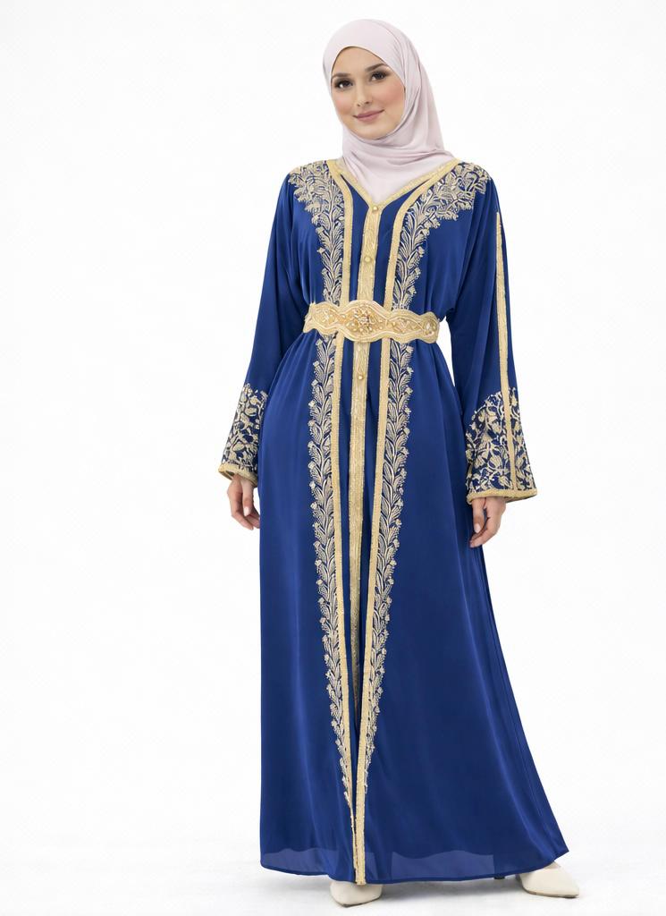 Gilded Flow Abaya
